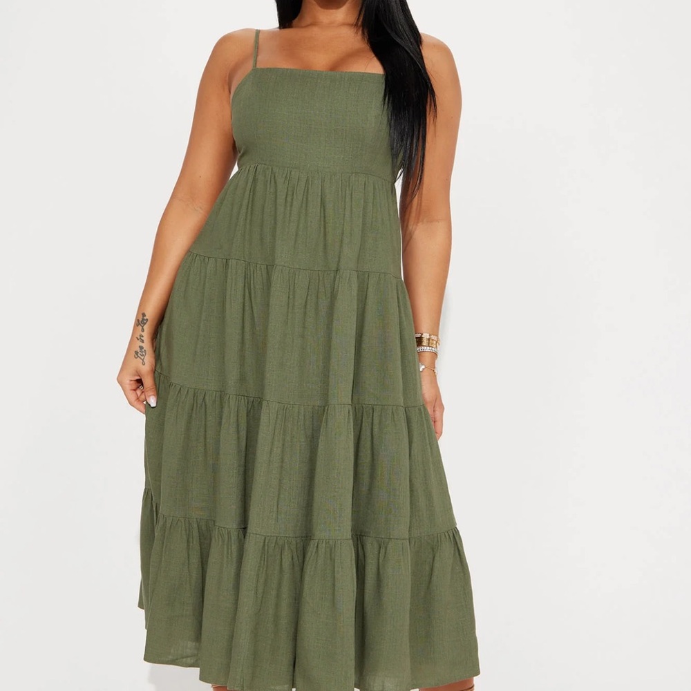Green Fashion nova Dress